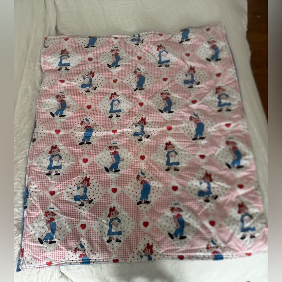 Handmade Patchwork Crib Quilt - Picture 3 of 3